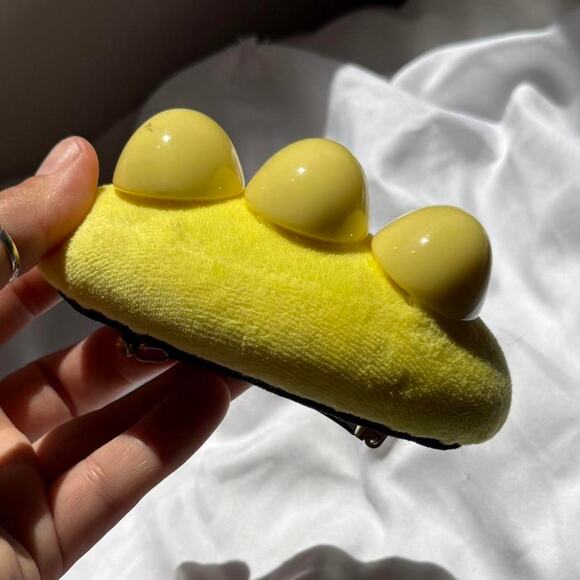 Yellow Dome Barrette ? by Julietta
